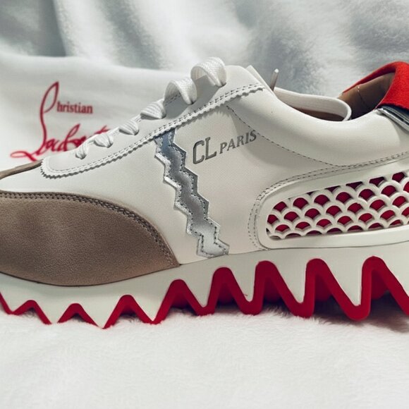 💎Loubishark Donna Red Sole Runner Sneakers - Picture 4 of 9